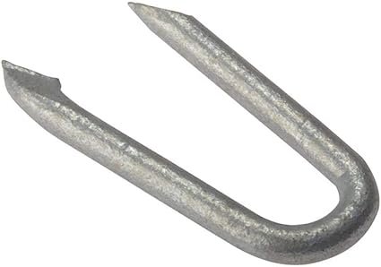 ForgeFix Netting Staples | 30mm | Galvanised | Bag 500gm