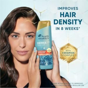 Head & Shoulders Anti-dandruff Shampoo, DermaXPRO | For Dry Scalp and Thinning Hair | 300ml (Pack of 3)