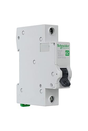 Schneider Electric Easy9 - MCB Miniature Circuit Breaker, 1 Pole, Type B, 6kA Breaking Capacity, 32A, 230V, EZ9F16132