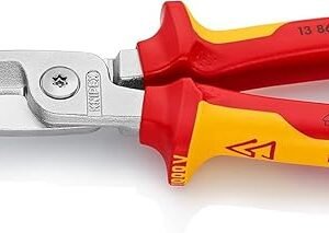 KNIPEX Pliers for Electrical Installation, VDE, for Cutting Cable, Multi Tool, 13 86 200
