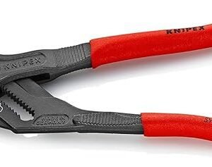 Knipex Pliers Wrench pliers and a wrench in a single tool grey atramentized, with non-slip plastic coating 250 mm 86 01 250
