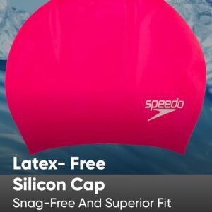 Speedo Unisex Long Hair Swimming Cap | Swim Cap | Snag Free