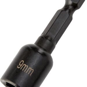 Silverline 855189 Magnetic Nut Driver Set 9pce 5 – 12 mm , Black