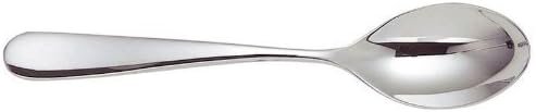 Alessi 5180s24m Nuovo Milano 24-piece monobloc 18/10 polished stainless steel cutlery set, Stainlesssteel