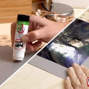 Pritt Glue Stick, Safe & Child-Friendly Craft Glue for Arts & Crafts Activities, Strong-Hold adhesive for School & Office Supplies, 1x43g Pritt Stick, white