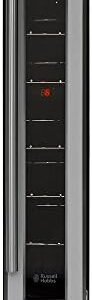 Russell Hobbs RHBI7WC1SS Freestanding or Integrated Wine/Drinks Cooler, 7 bottle capacity, Stainless Steel