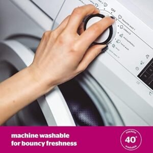 Silentnight Ultrabounce Pillows 2 Pack – Soft Medium Support Comfortable Bouncy Pillows for Stomach, Back and Side Sleepers – Machine Washable and Hypoallergenic Bed Pillows – Pack of 2