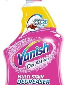 Vanish Gold Oxi Action Multi Stain Degreaser for Stubborn Stains, 950ml| Pre-Treat Trigger Spray | 30 Seconds Stain Removal | For Colours and Whites | Pack of 1