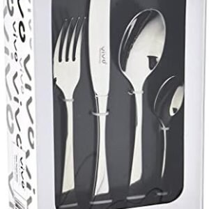 Vivo by Villeroy & Boch Group New Sweet Basic Cutlery Set 30 Pieces, Stainless Steel
