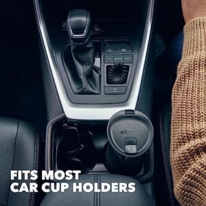 Contigo West Loop Autoseal Travel Mug, Stainless Steel Thermal Vacuum Flask, Leakproof Tumbler, Coffee Mug with BPA Free Easy-Clean Lid, 470 ml, Black