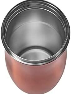 Contigo West Loop Autoseal Travel Mug, Stainless Steel Thermal Mug, Vacuum Flask, Leakproof Tumbler, Coffee Mug with BPA Free Easy-Clean Lid, 470 ml, Tangerine