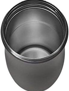 Contigo West Loop Autoseal Travel Mug, Stainless Steel Thermal Mug, Vacuum Flask, Leakproof Tumbler, Coffee Mug with BPA Easy-Clean Lid, 470 ml, Gunmetal