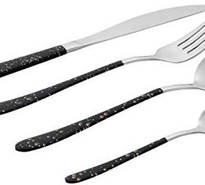 Salter BW09496 16 Piece Cutlery Set - 18/0 Stainless Steel Tableware for 4 Place Settings