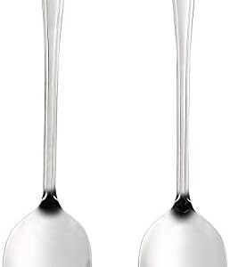 Salter COMBO-6734 Buxton Serving Spoon Set, 4 Piece Salad Servers, Stainless Steel Tablespoon Set
