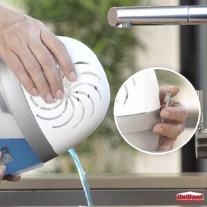 UniBond AERO 360° Moisture Absorber Lavender Garden Refill Tab, aromatherapy, ultra-absorbent and odour-neutralising, for AERO 360° Dehumidifier, Condensation Absorbers, Twin Pack (2 x 450g)