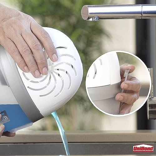 UniBond AERO 360° Moisture Absorber Lavender Garden Refill Tab, aromatherapy, ultra-absorbent and odour-neutralising, for AERO 360° Dehumidifier, Condensation Absorbers, Twin Pack (2 x 450g)