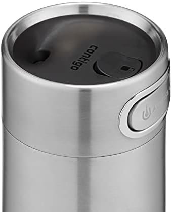 Contigo Luxe Autoseal Travel Mug, Stainless Steel Thermal Mug, Vacuum Flask, Leakproof Tumbler, dishwasher safe, Coffee Mug with BPA Free Easy-Clean Lid