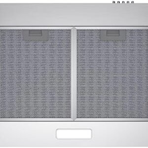 CIARRA CAS6201A Cooker Hood 60cm Stainless Steel Chimney Range Hood 600mm Recirculating Duct Kitchen Ventilation Extractor Fan