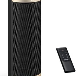 Dreo 16 Inch Space Heater, 1800W Silent Ceramic Electric Heater Low Energy, 3-Mode 3-Speed, Overheating & Tip-Over Protection, 12H Timer, 70° Oscillation, for Home, Solaris Slim H3
