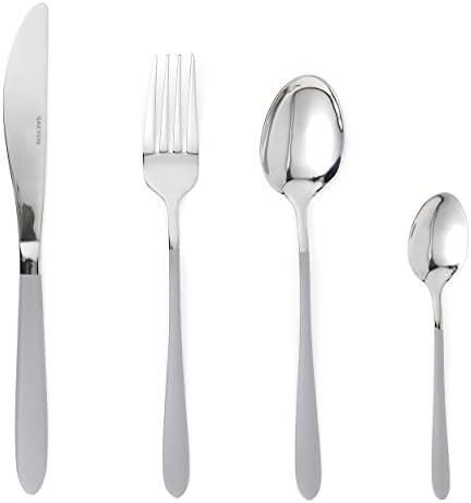 Salter BW07831TK 16-Piece Cutlery Set- Flatware Service for 4 People, Stainless Steel