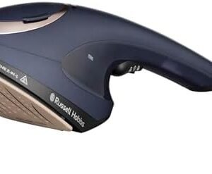 Russell Hobbs Steam Genie 2in1 Handheld Clothes Steamer with Ironing Option, No Ironing Board, Ready to Use in 1m, Power Indicator, 150ml Removable Tank, 3 Attachments, 10m Steam Time, 2000W, 28370