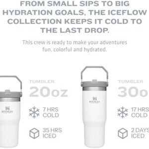 Stanley IceFlow™ Flip Straw Tumbler 30oz Rose Quartz