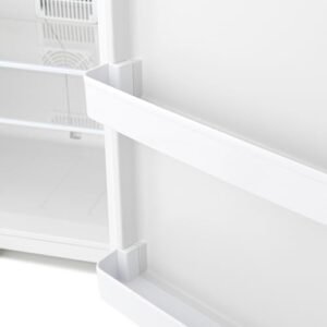 Subcold Aire40 LED Mini Fridge | 40L Table Top Fridge | Quiet & Frost Free for Bedrooms & Hotels | Lockable with Solid door & interior LED light (White)