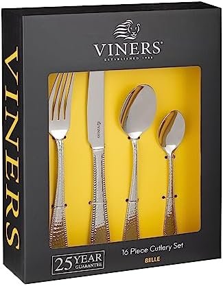 Viners Belle 18/0 16 PCE Cutlery Set Giftbox