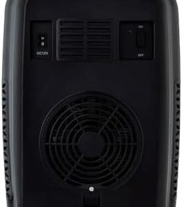 Subcold Pro10 Luxury Mini Fridge Cooler | Compact 10L Portable Small Fridge 12v & 240v | Efficient Quiet Cooling System | Ideal for Bedroom, Office, Beauty & Car | (Chequer Black) [Energy Class E]