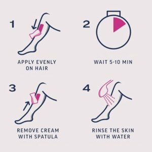 Veet Expert Hair Removal Cream, 400ml, Depilatory Cream, Hair Removal Cream For Women, All Skin Types, Suitable For Arms,