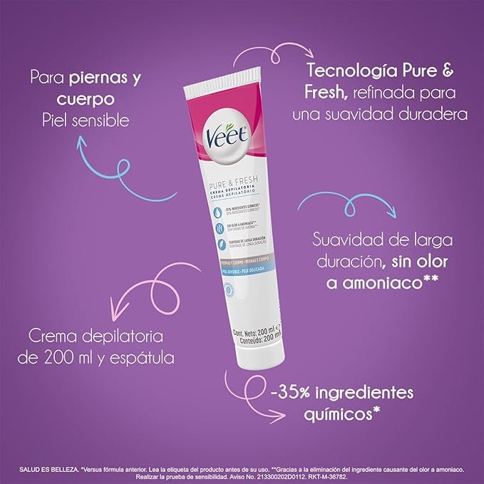 Veet Depilatory Cream Sensitive Skin 200 ml