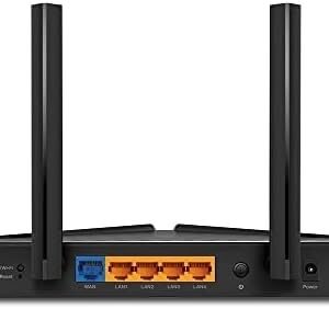 TP-Link WiFi 6 OneMesh Router, AX3000 Mbps Gigabit VPN Router, Dual-Core CPU Fibre Router, WPA3 Cybersecurity, Ideal for Gaming Xbox/PS4/Steam, Compatible with Alexa (Archer AX53)