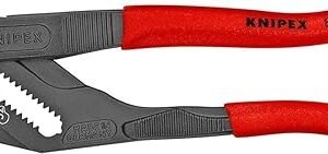 Knipex Pliers Wrench pliers and a wrench in a single tool grey atramentized, with non-slip plastic coating 250 mm 86 01 250