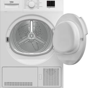 Beko DTLCE80051W Tumble Dryer | 8 kg Capacity Condenser Dryer | White Colour | B Energy Class [Energy Class B]