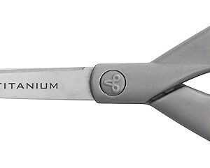 Westcott Titanium Super Softgrip Scissor Set (Pack of 5), Yellow