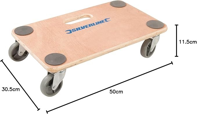 Silverline 647896 Platform Dolly 150 kg